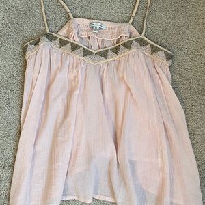 Light pink baby doll shirt